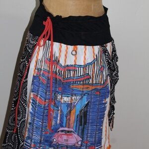 Vintage "Save the Queen" Skirt
